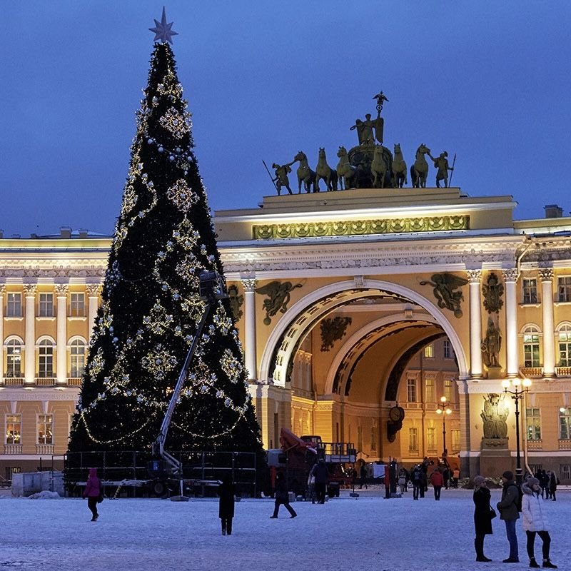 Новогодний санкт петербург куда сходить