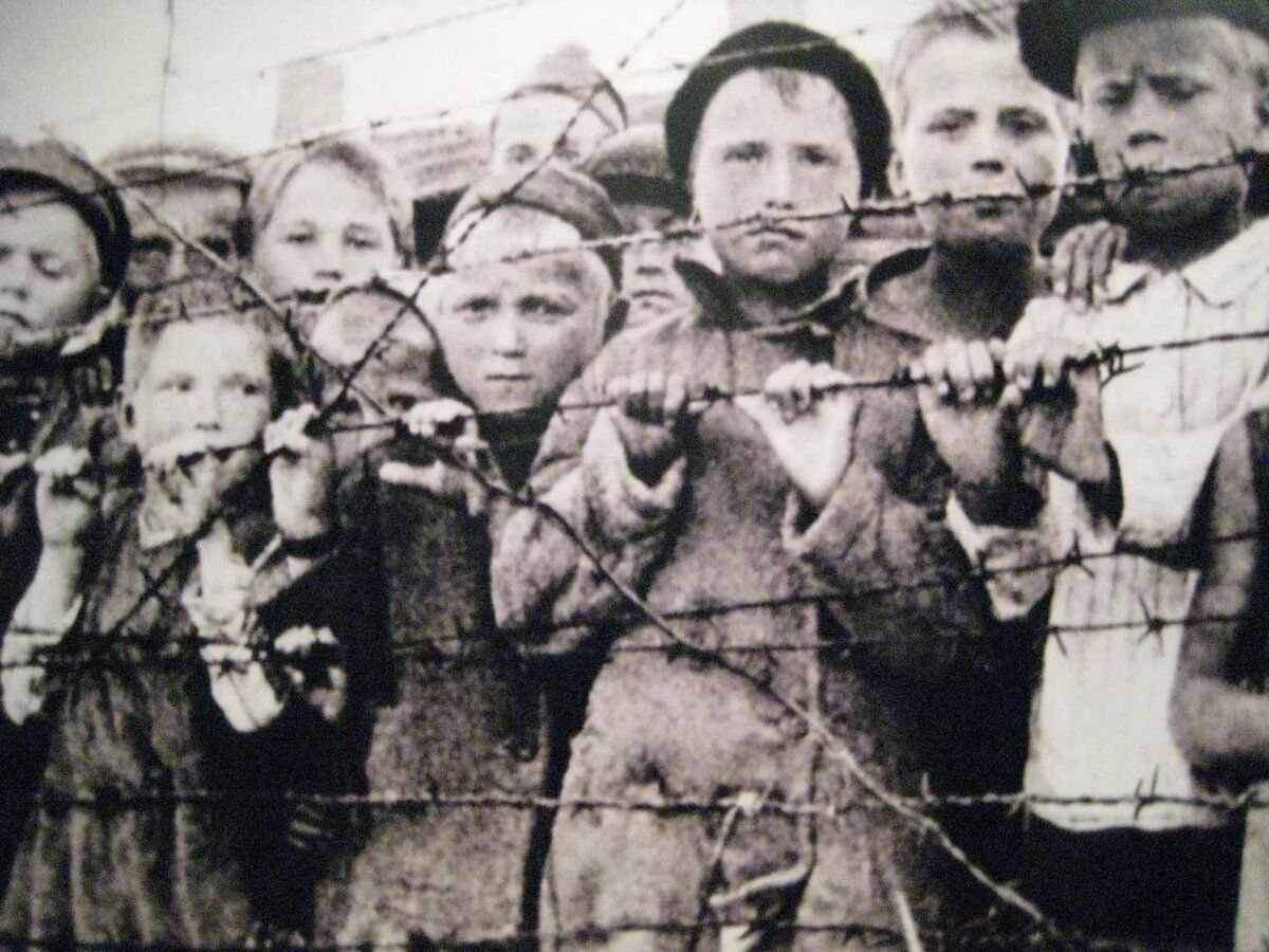 Фото детских концлагерей в годы великой