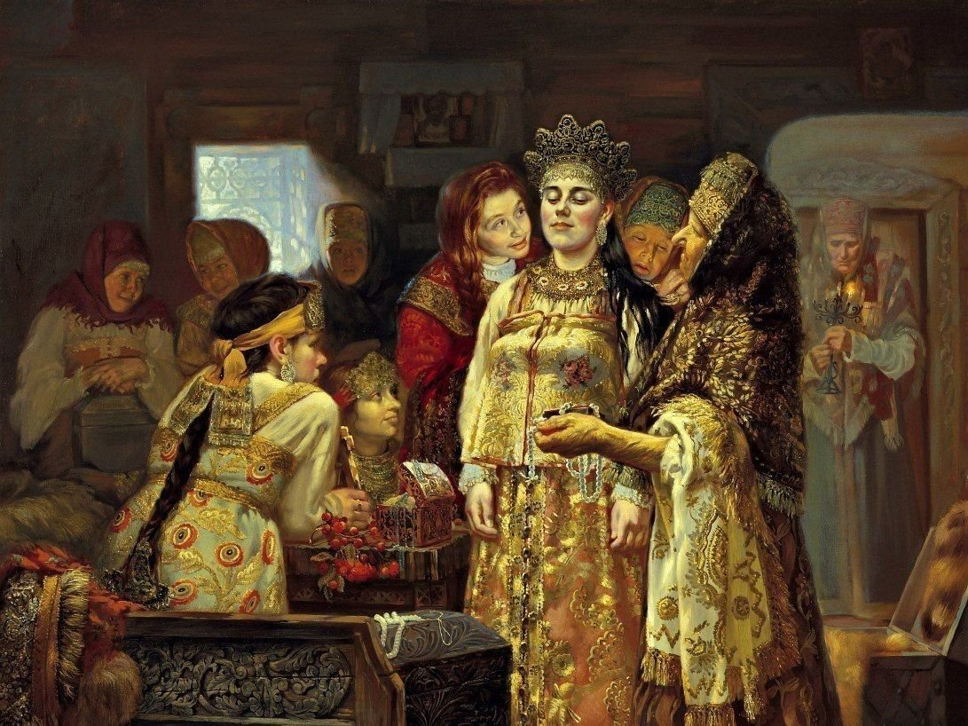 Невесты свахи. Приданое невесты в древней Руси.