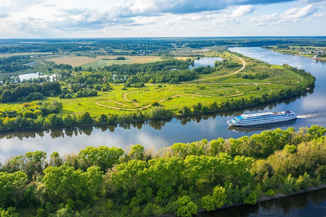 Река волга картинки
