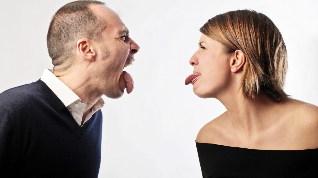 Ссора между мужчиной и женщиной