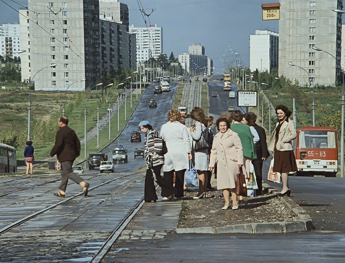 москва улица 1970 год