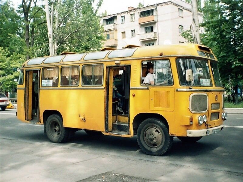 Автобусы советского времени фото