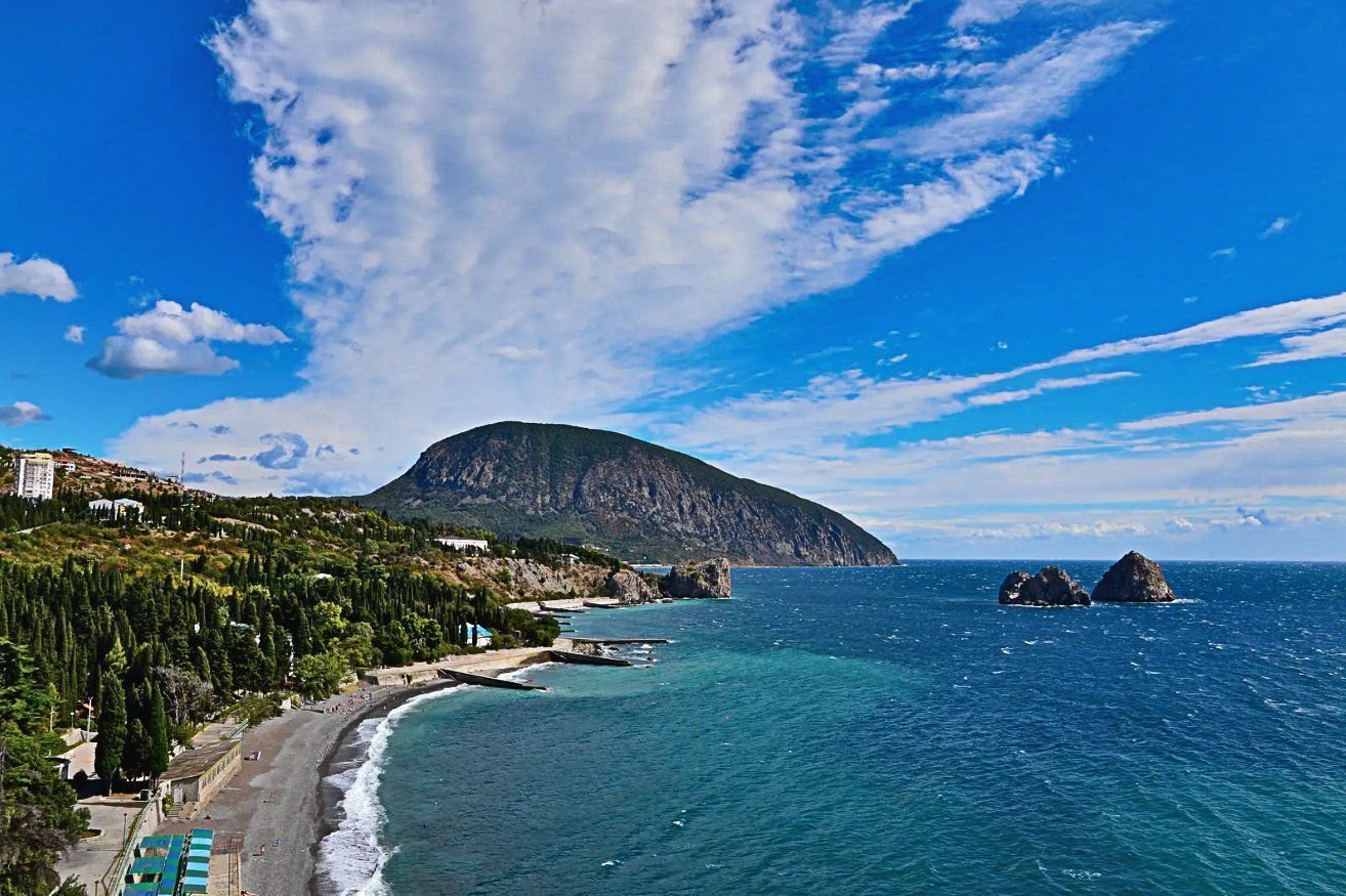 Крым поселки у моря