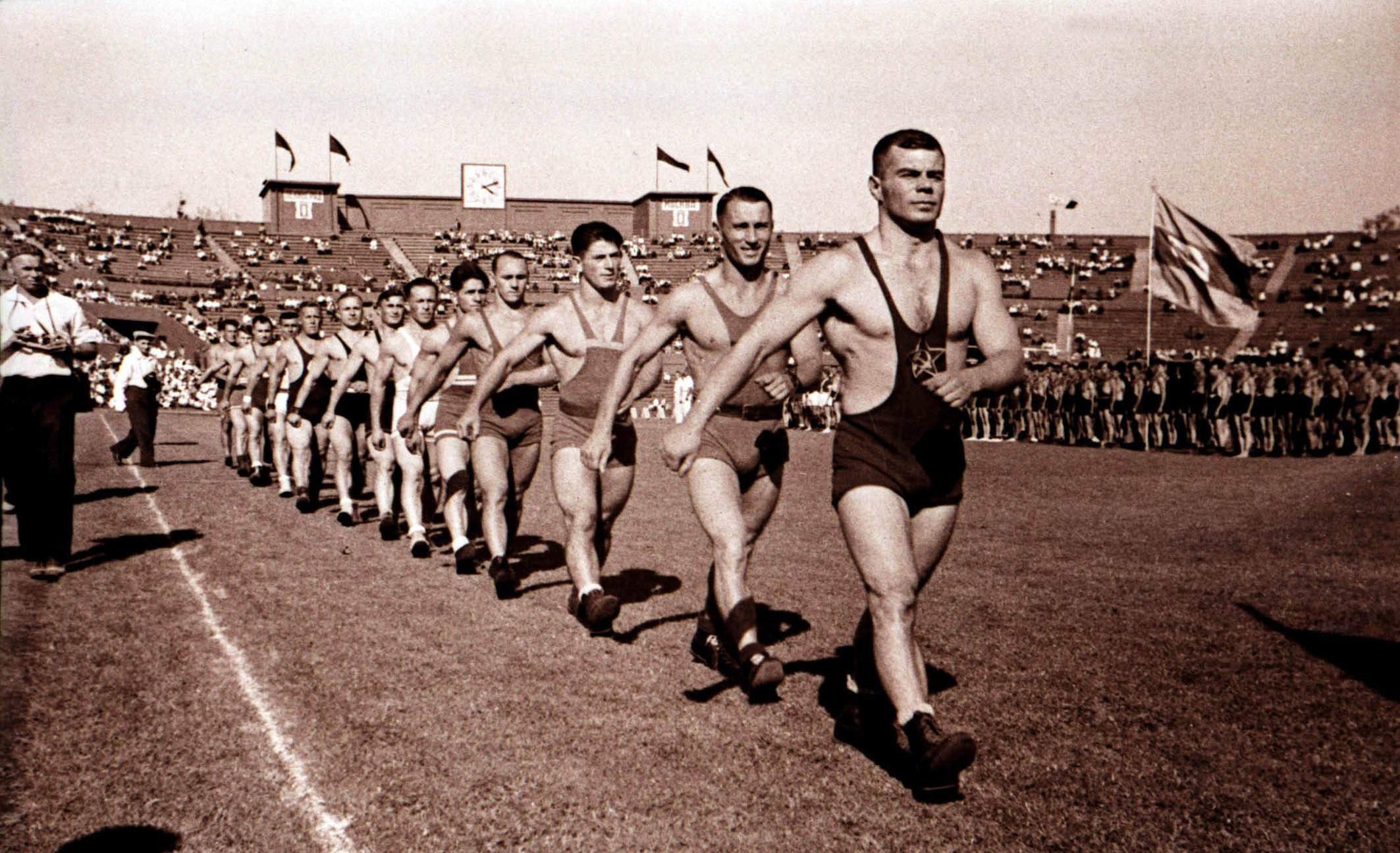 Фото советских спортсменов