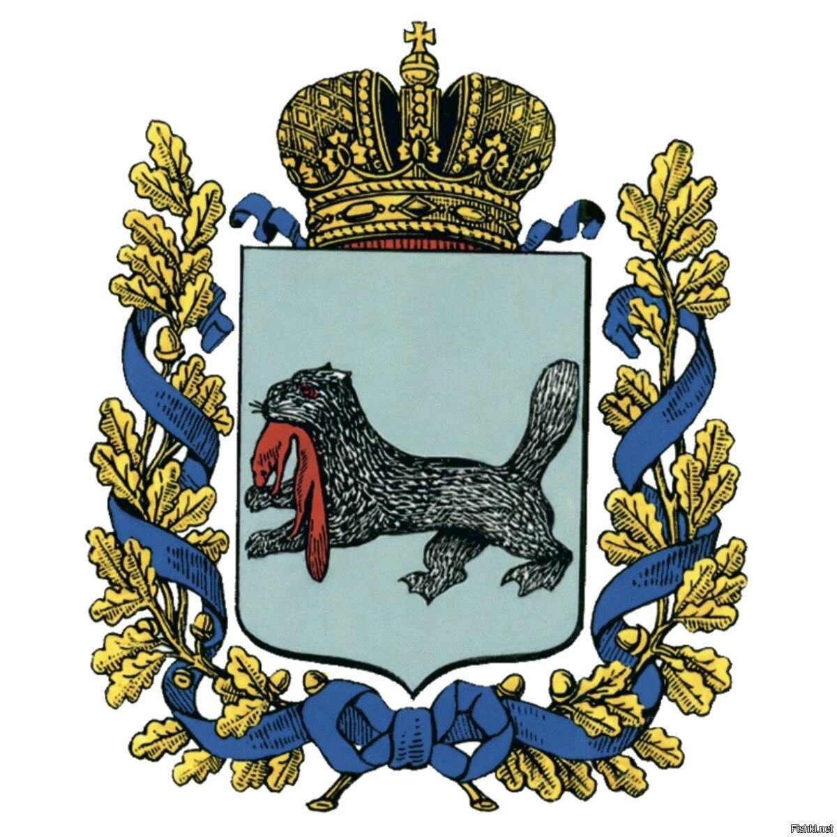 Старый герб Иркутска