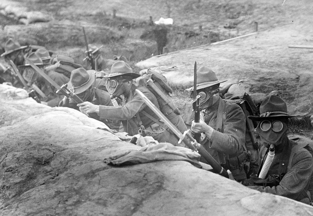 Эпизоды первой мировой войны. 1914 ПМВ. Британские солдаты в окопах 1 мировой.