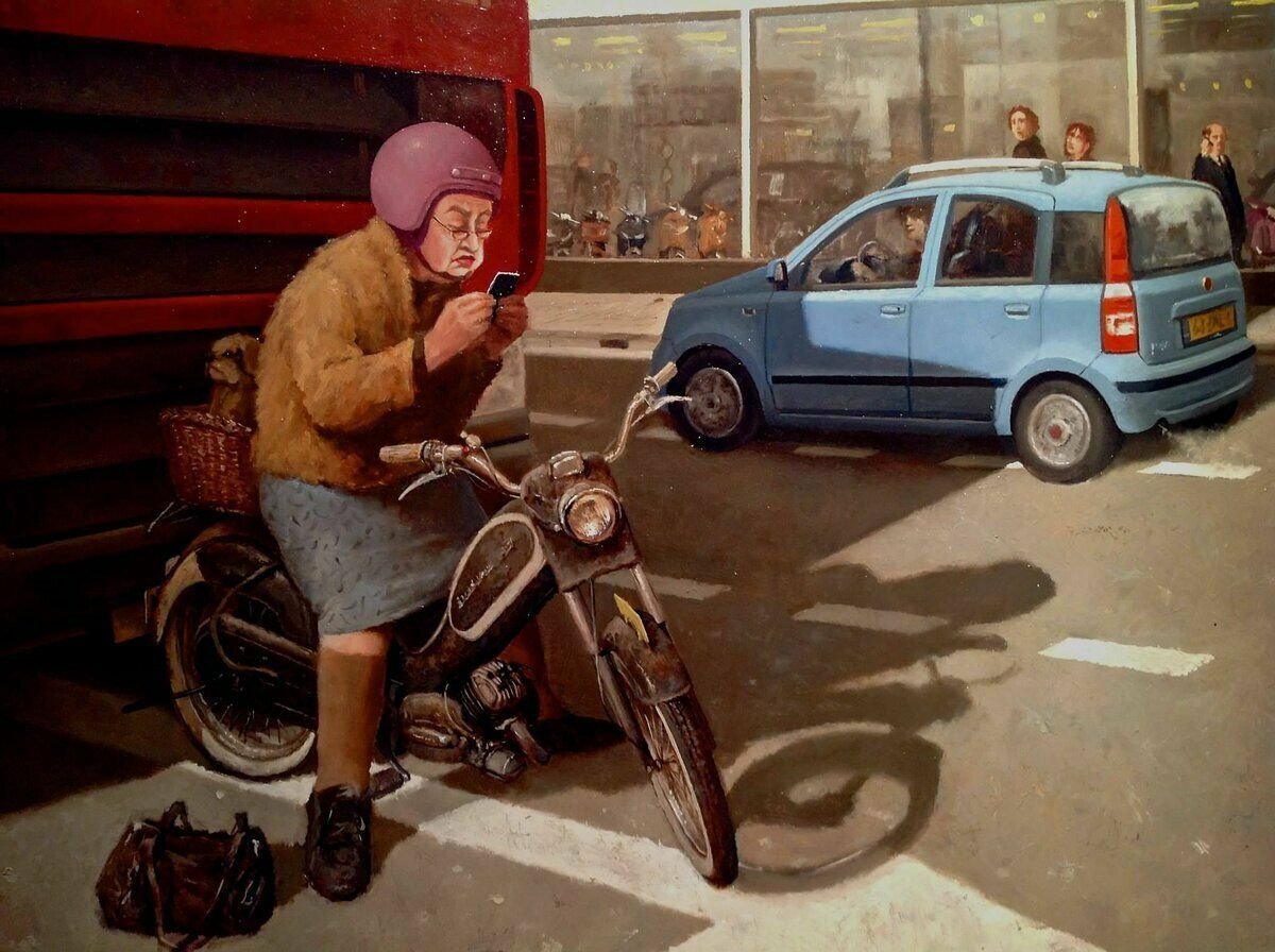 Marius van dokkum художник картины