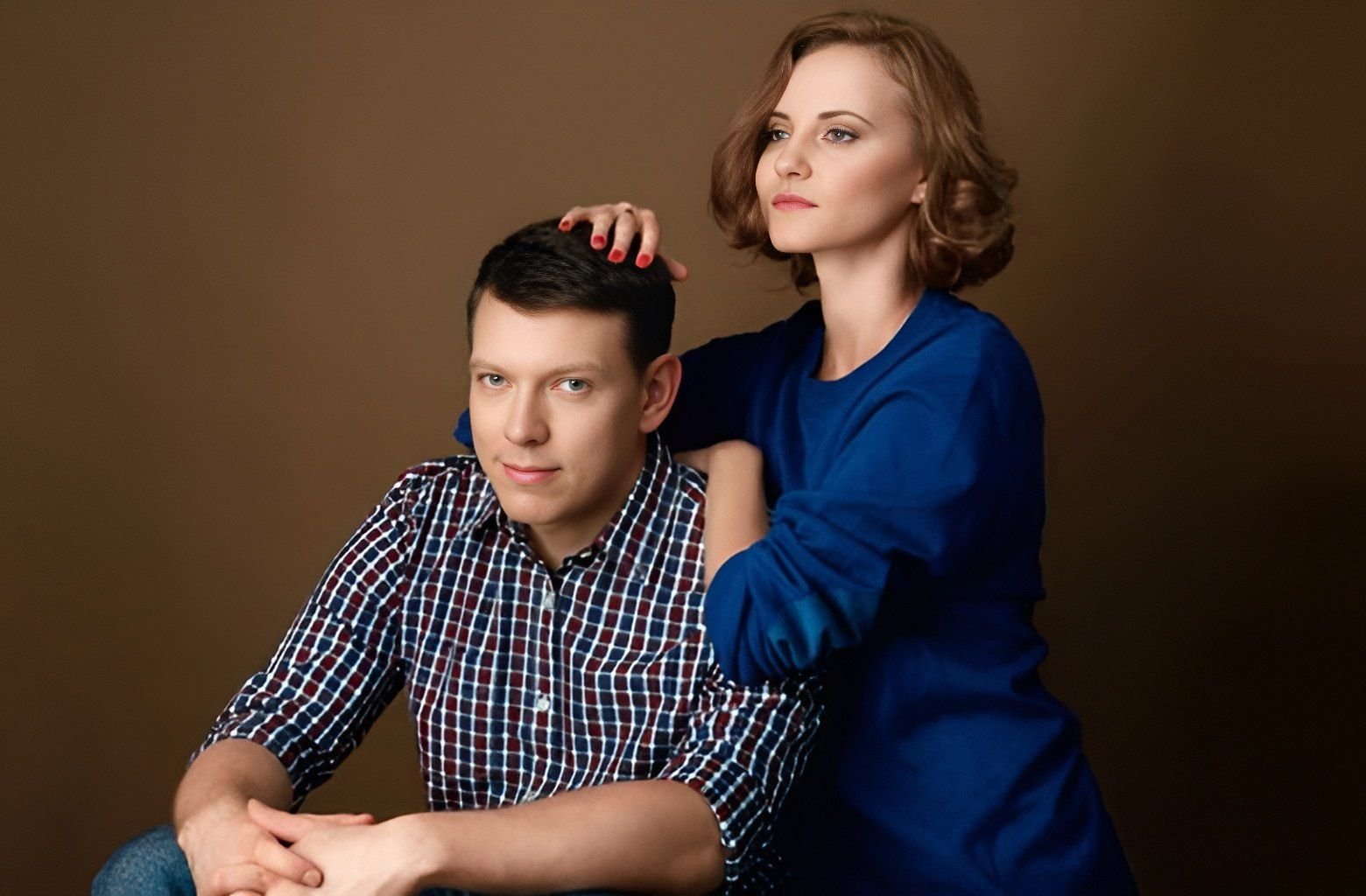 Анна Бегунова и Сергей Лавыгин