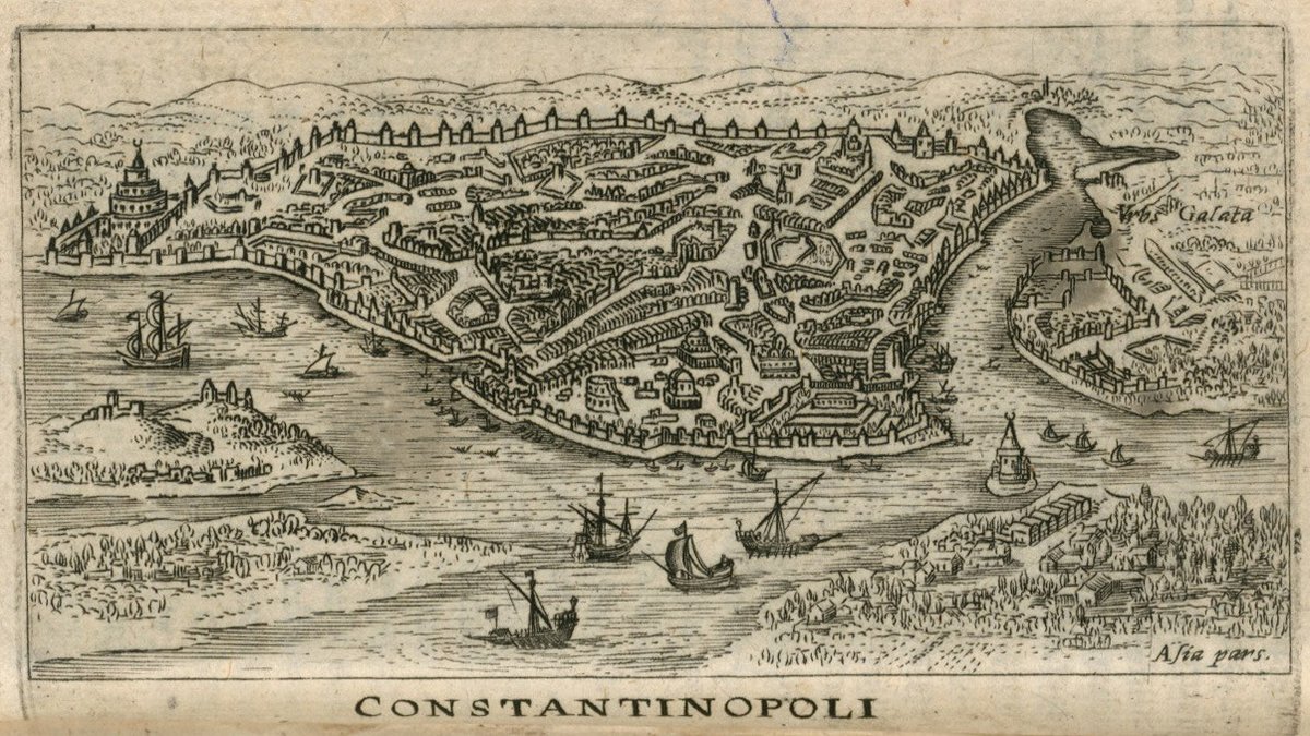 Константинополь план города 6 век