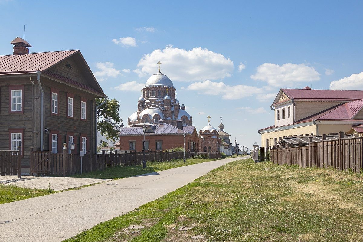 Казань достопримечательности остров свияжск фото