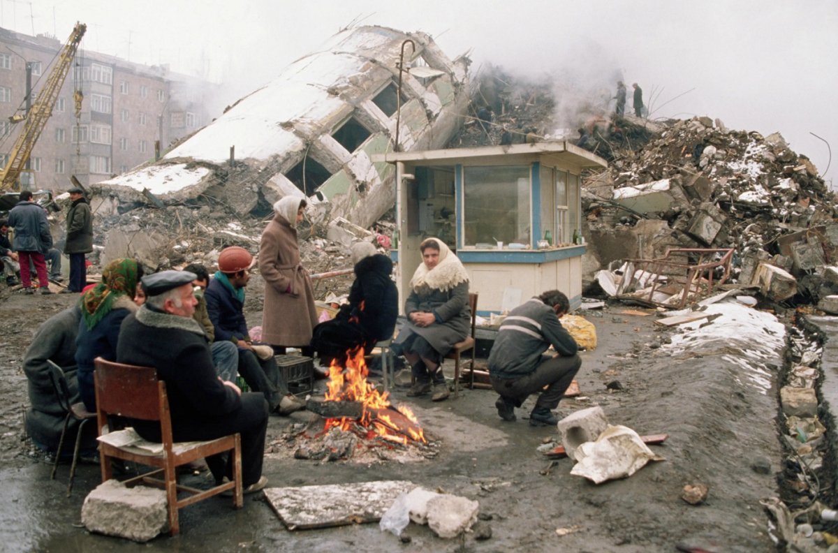 Армения землетрясение 1988 информация