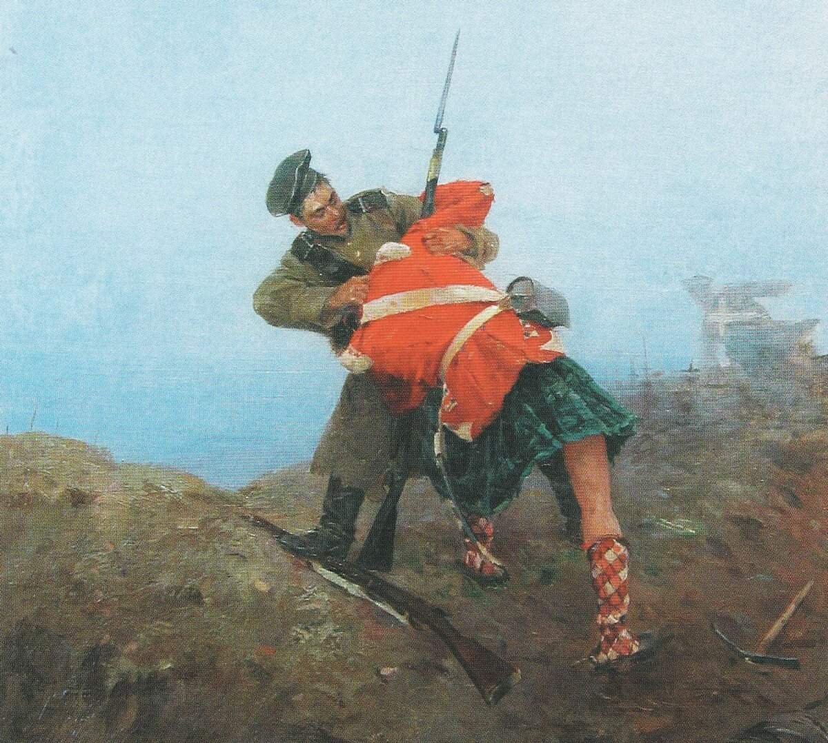Картина поединок 1964