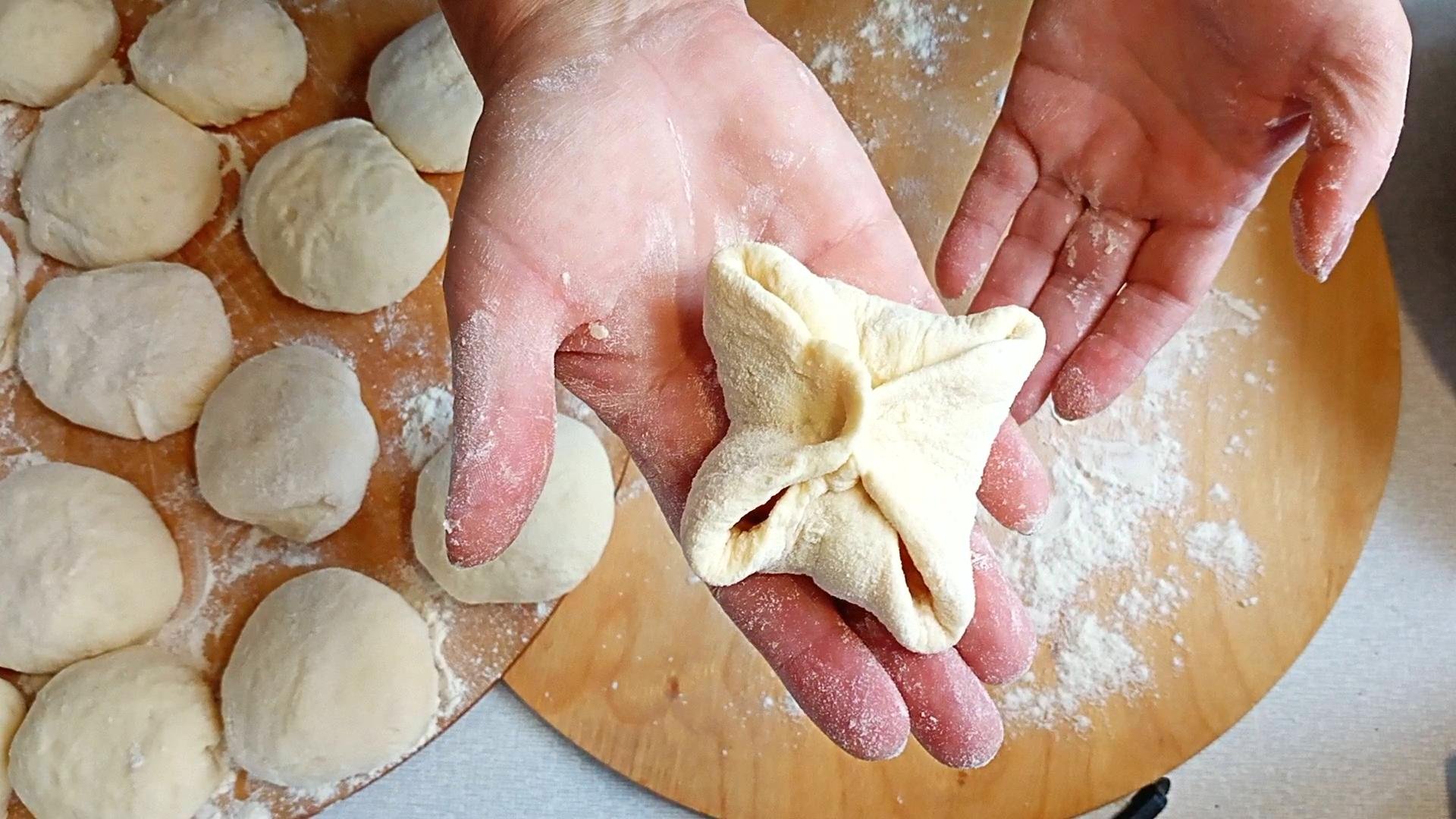 Как красиво заворачивать пирожки