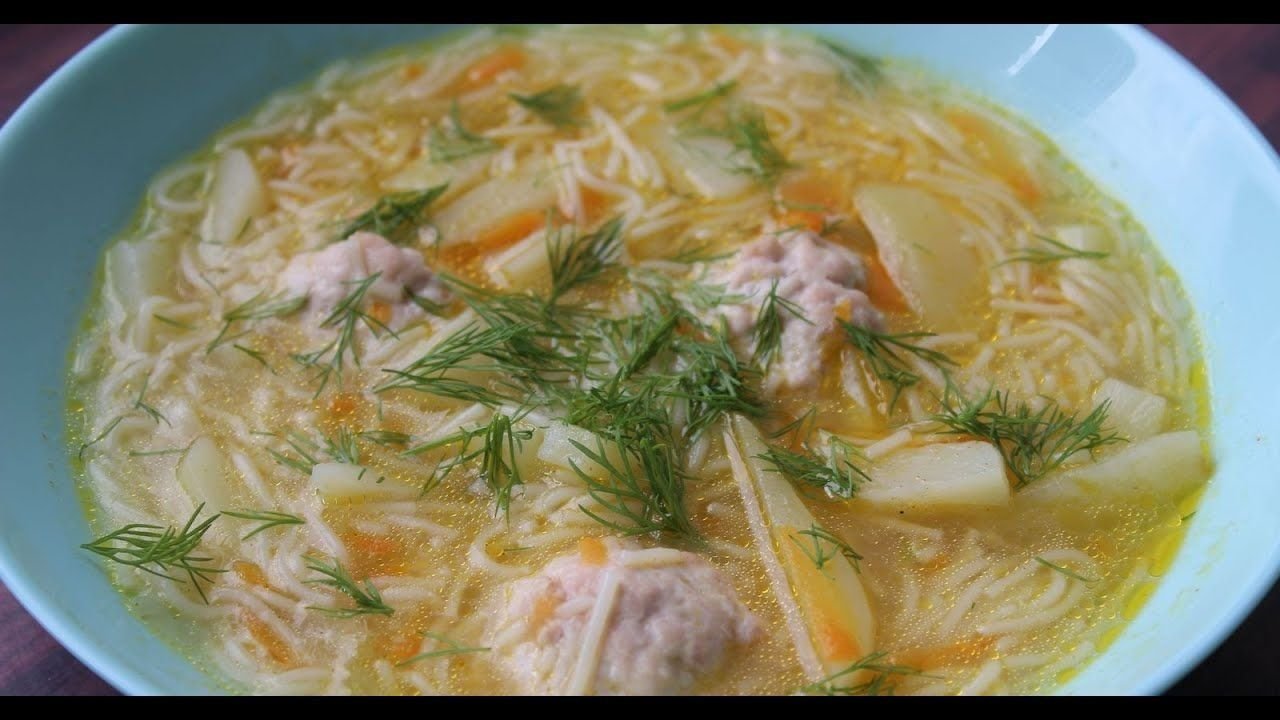 Легкие супы за 5 минут