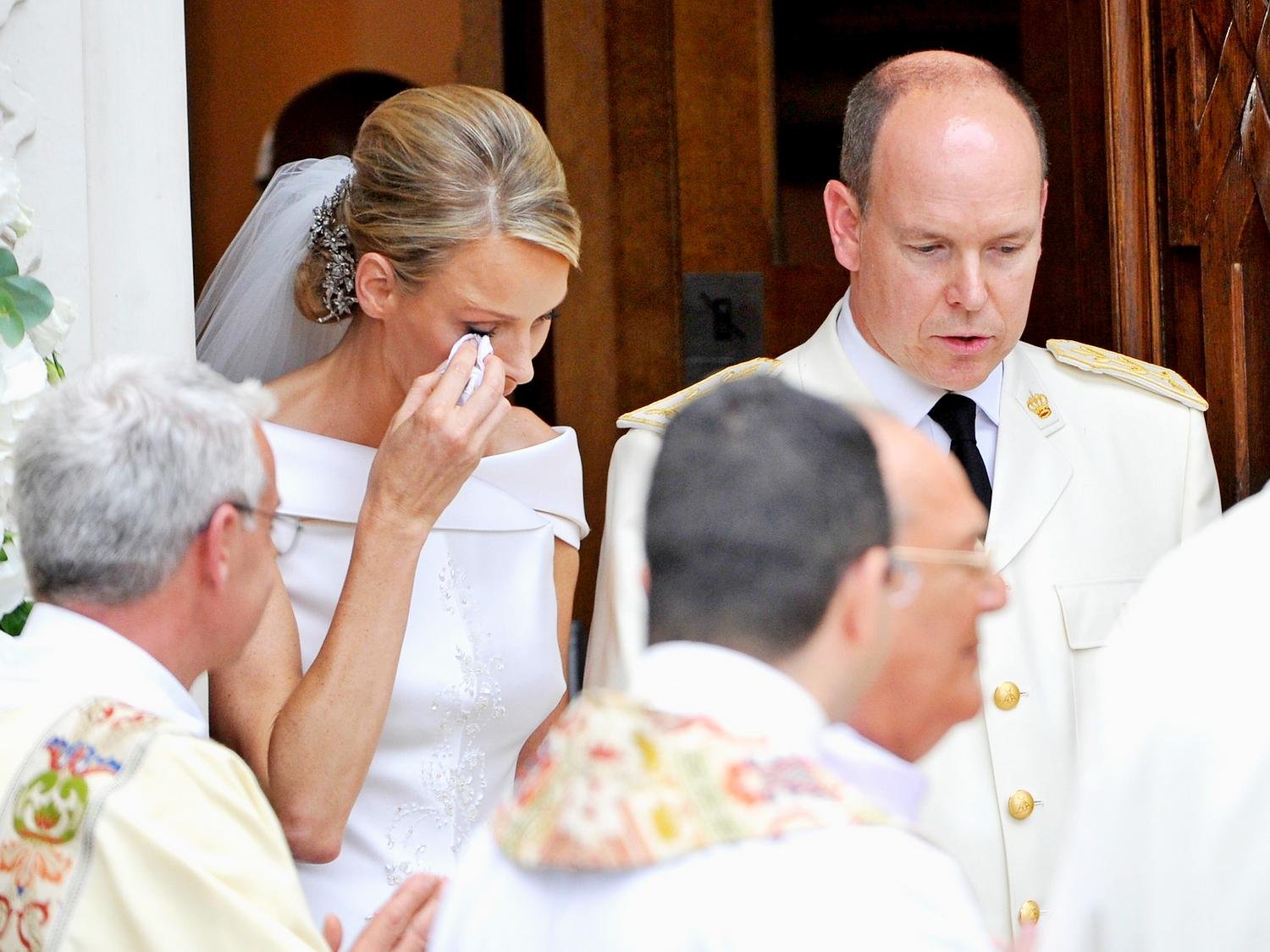 Княгиня Монако Шарлен свадьба