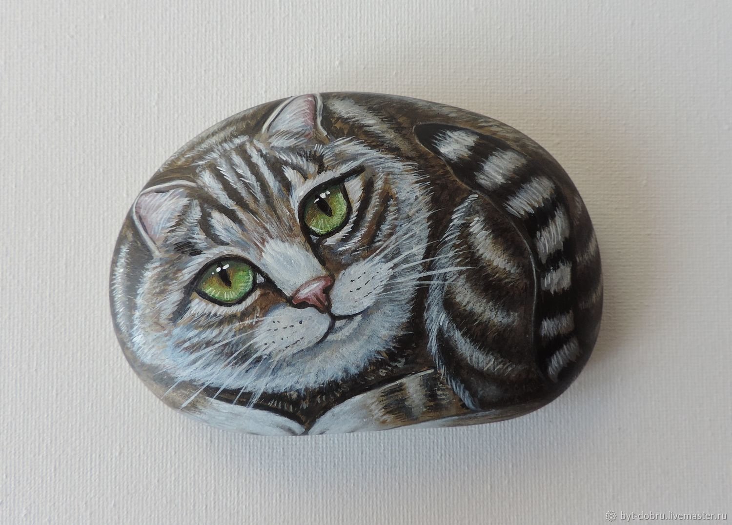 Рисунки на камнях котики цена изделия