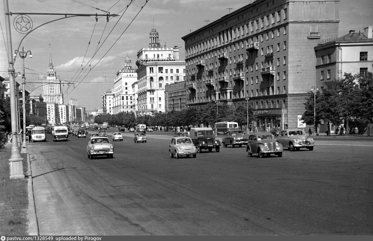 1960 год города. Кутузовский проспект 1940. Кутузовский проспект 1960. Кутузовский проспект 1960 год Москва. Кутузовский проспект 1950-е.