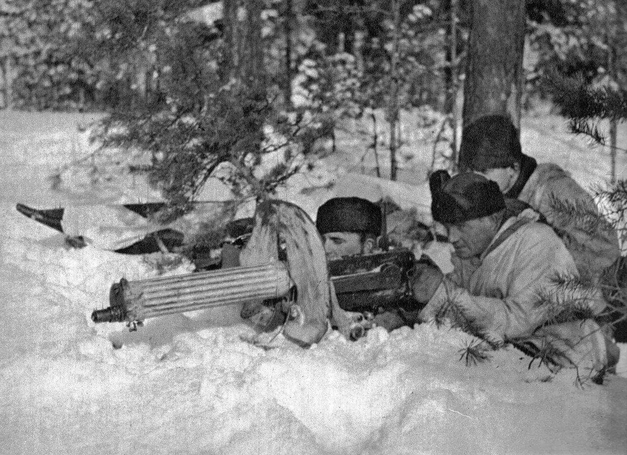 Война зимой картинки