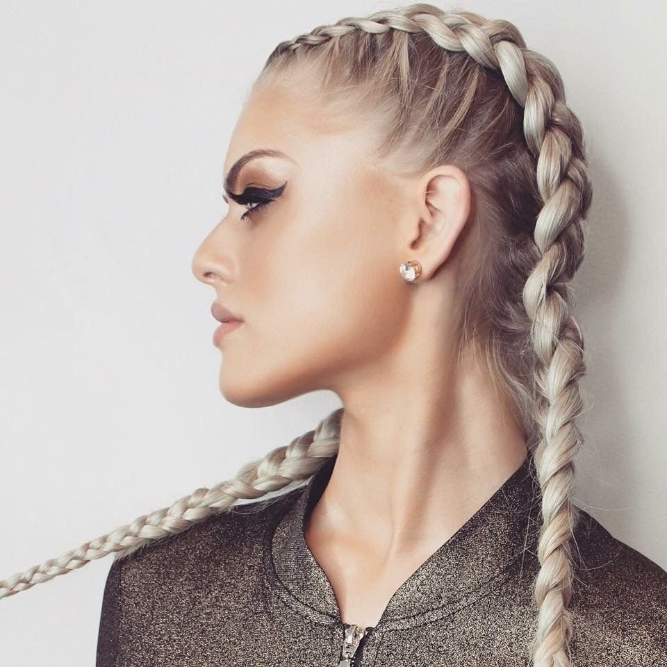 Косички. Французские косички Boxer-Braids. Боксерские косы длинные. Боксёрские косы на короткие волосы. Косы по бокам.