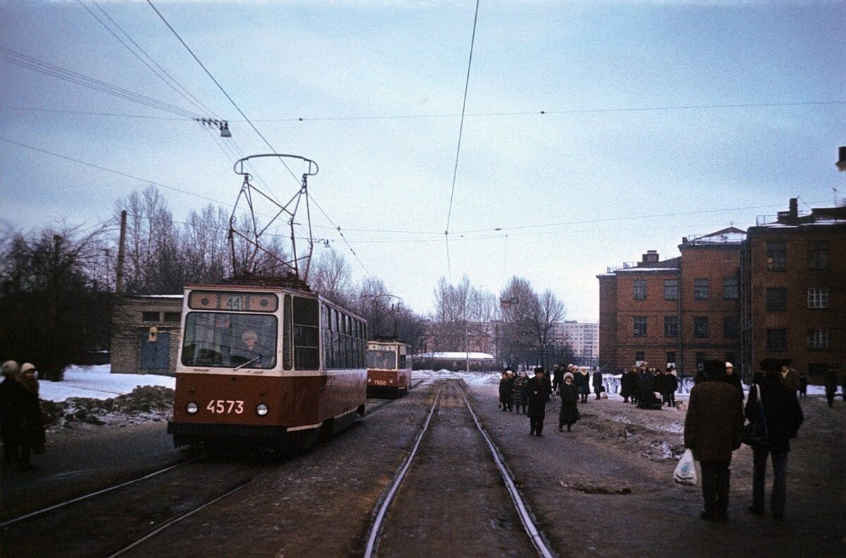 Трамвай в рыбацком старые фото