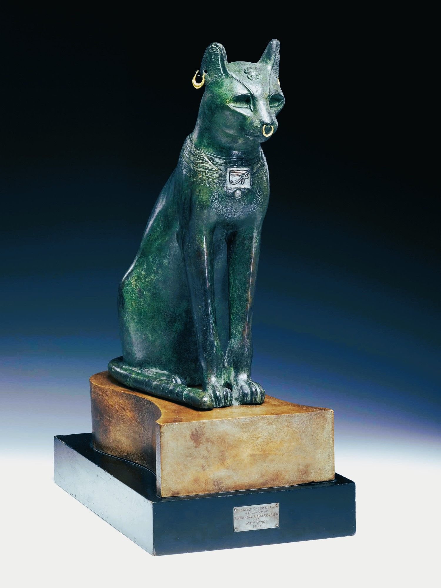 статуэтка кошки египет