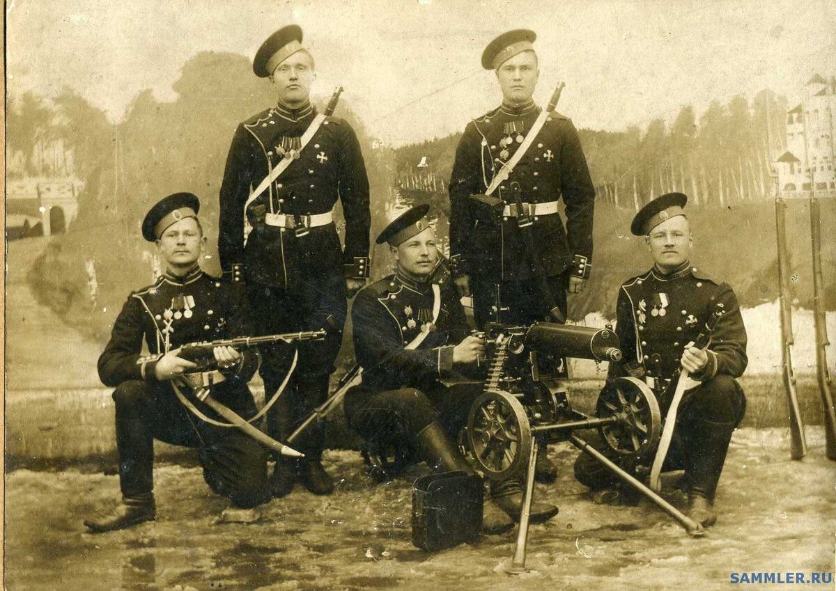 Солдат семёновского лейб-гвардии полка 1905