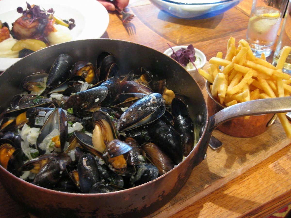 Moules frites, Бельгия