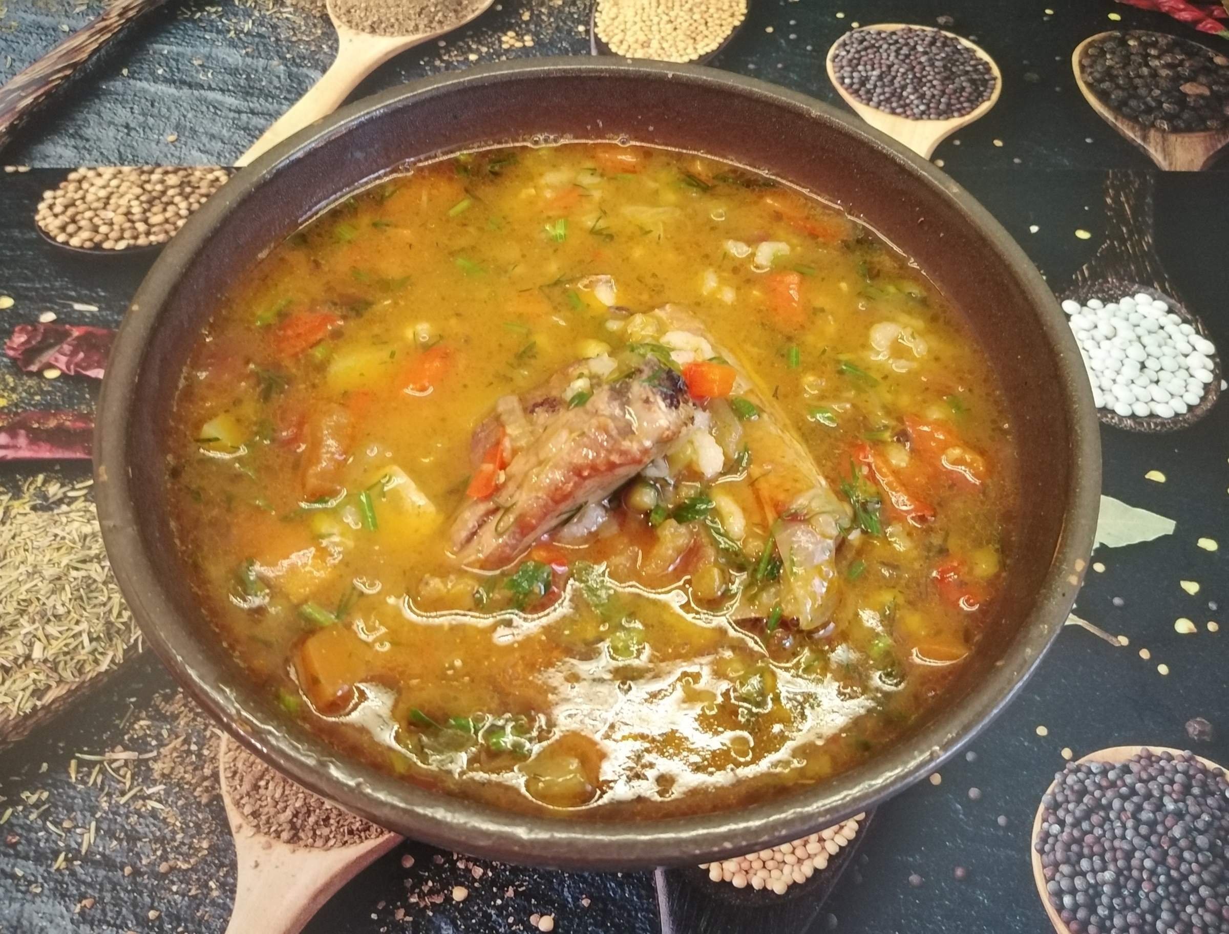 Узбекский суп Машхурда