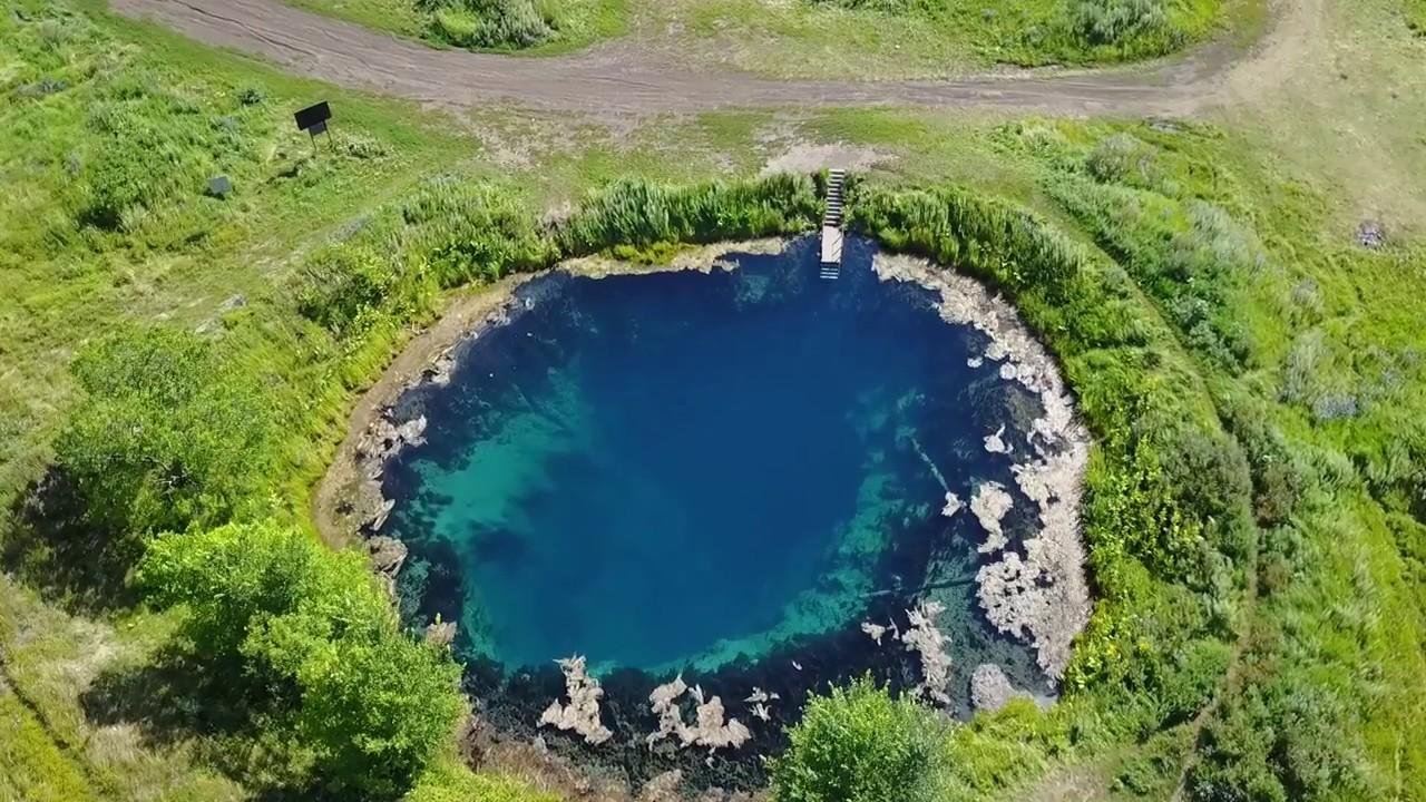 фото голубое озеро в сергиевском районе самарской области