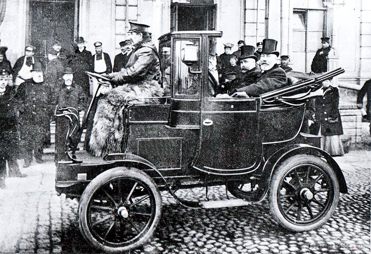 Автомобиль Яковлева и фрезе 1896 год