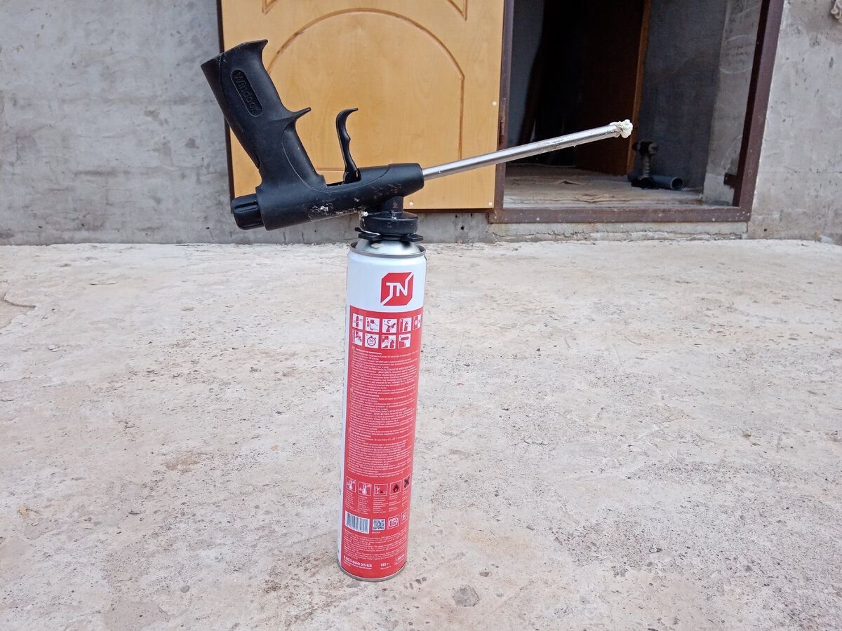 Tekapur drain pipe клей пена для склеивания и герметизации бетонных труб и пр