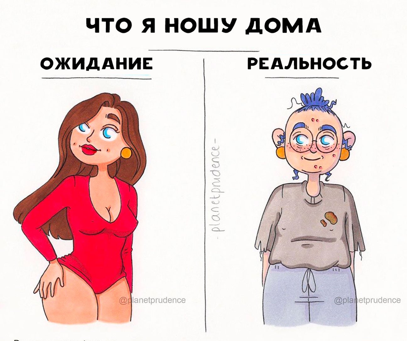 Рисунок ожидание и реальность