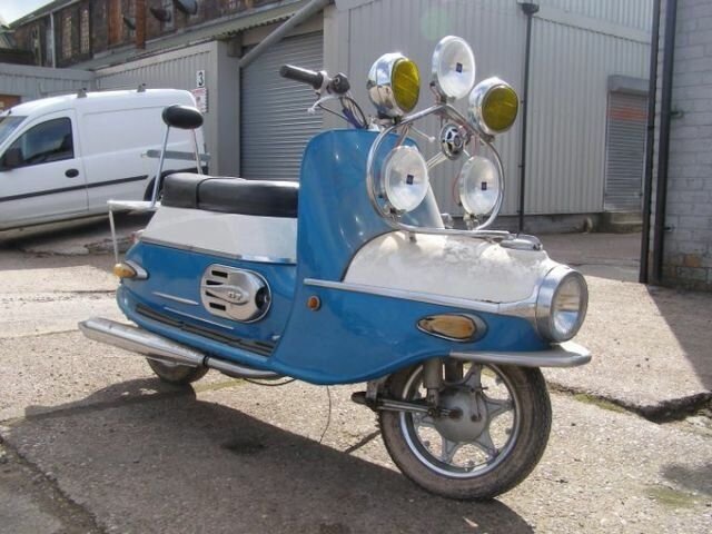Мотороллер cz 502