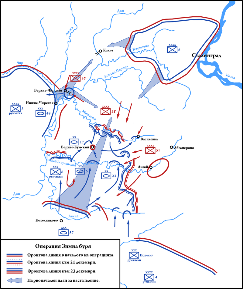 Операция гроза 1941 карта