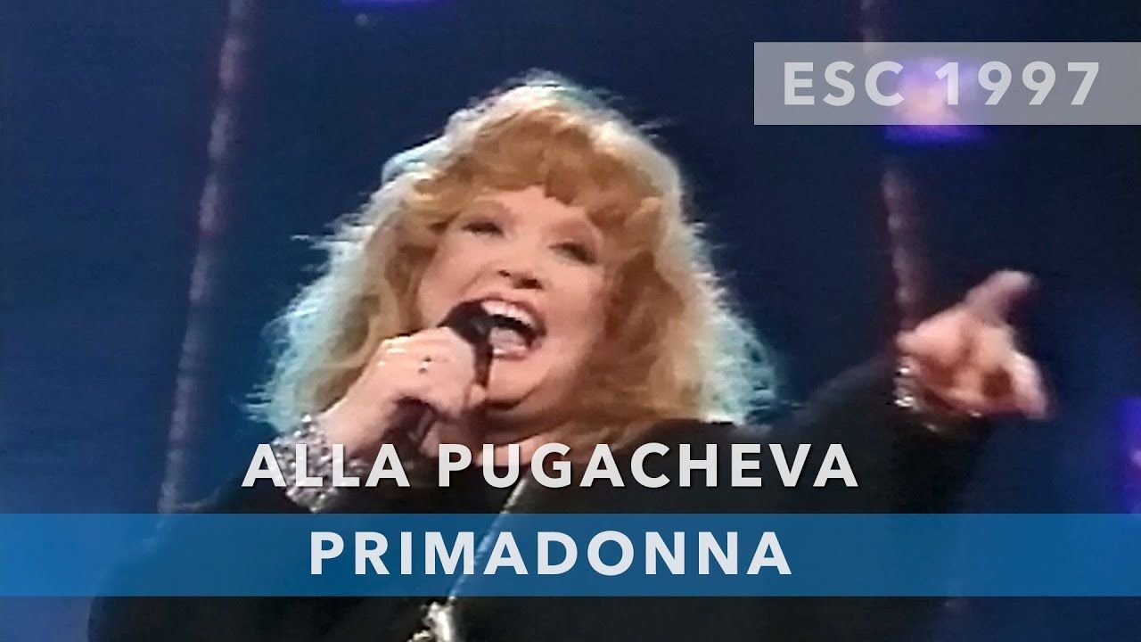 Примадонна песня пугачева. Пугачева на Евровидении 1997.