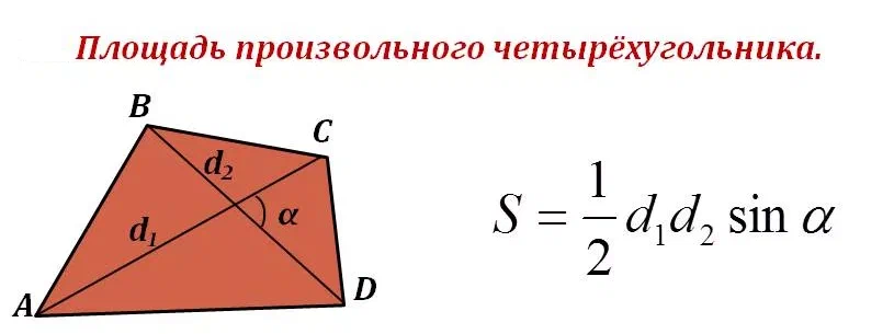 3 найти площадь четырехугольника