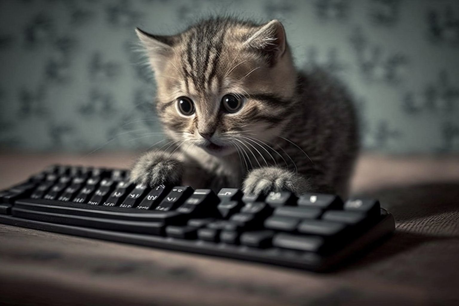 Почему коты любят лежать на клавиатуре
