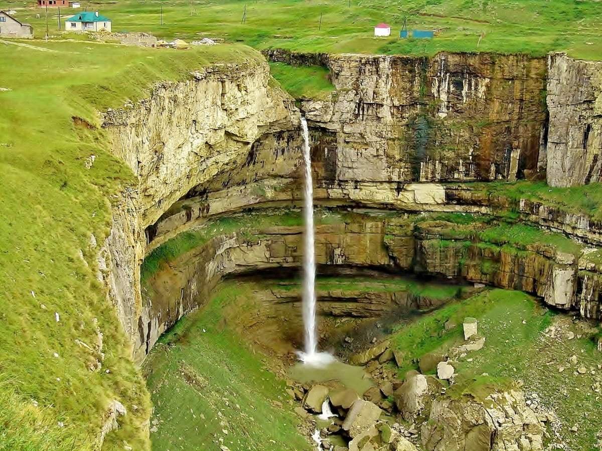 Водопад тобот в дагестане фото