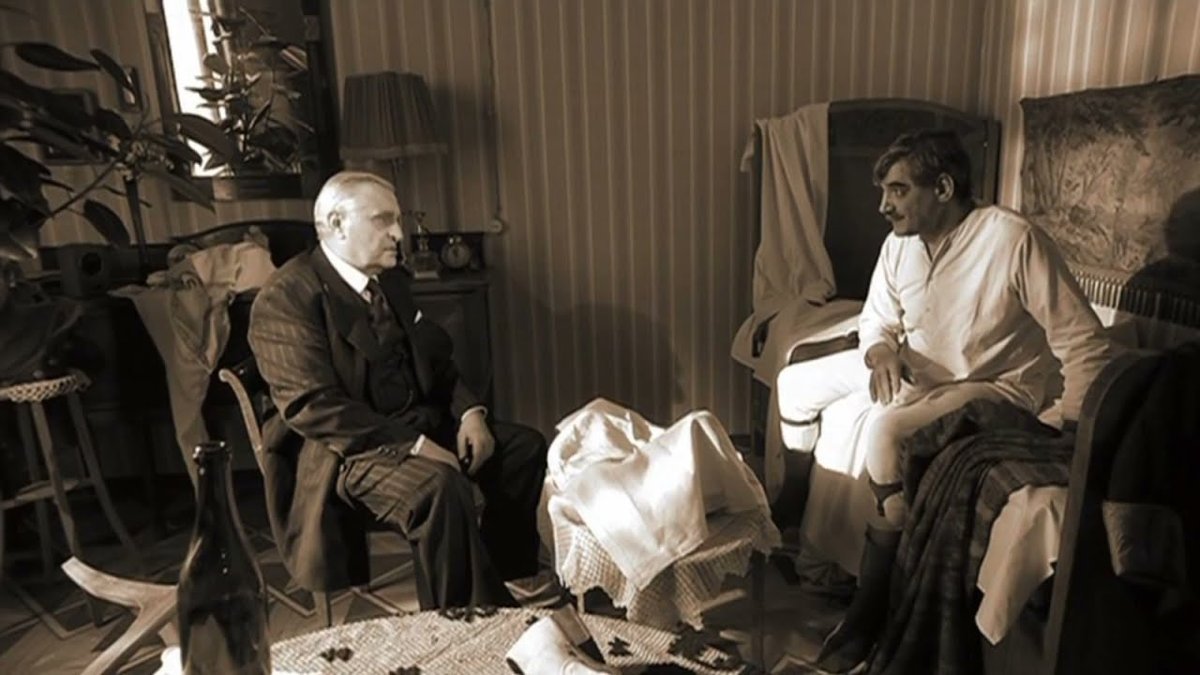 немец с которым завтракал воланд