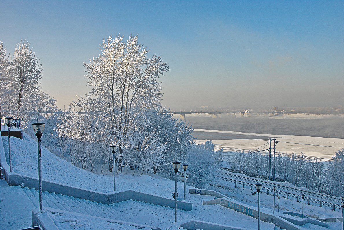 Пермь природа зимой