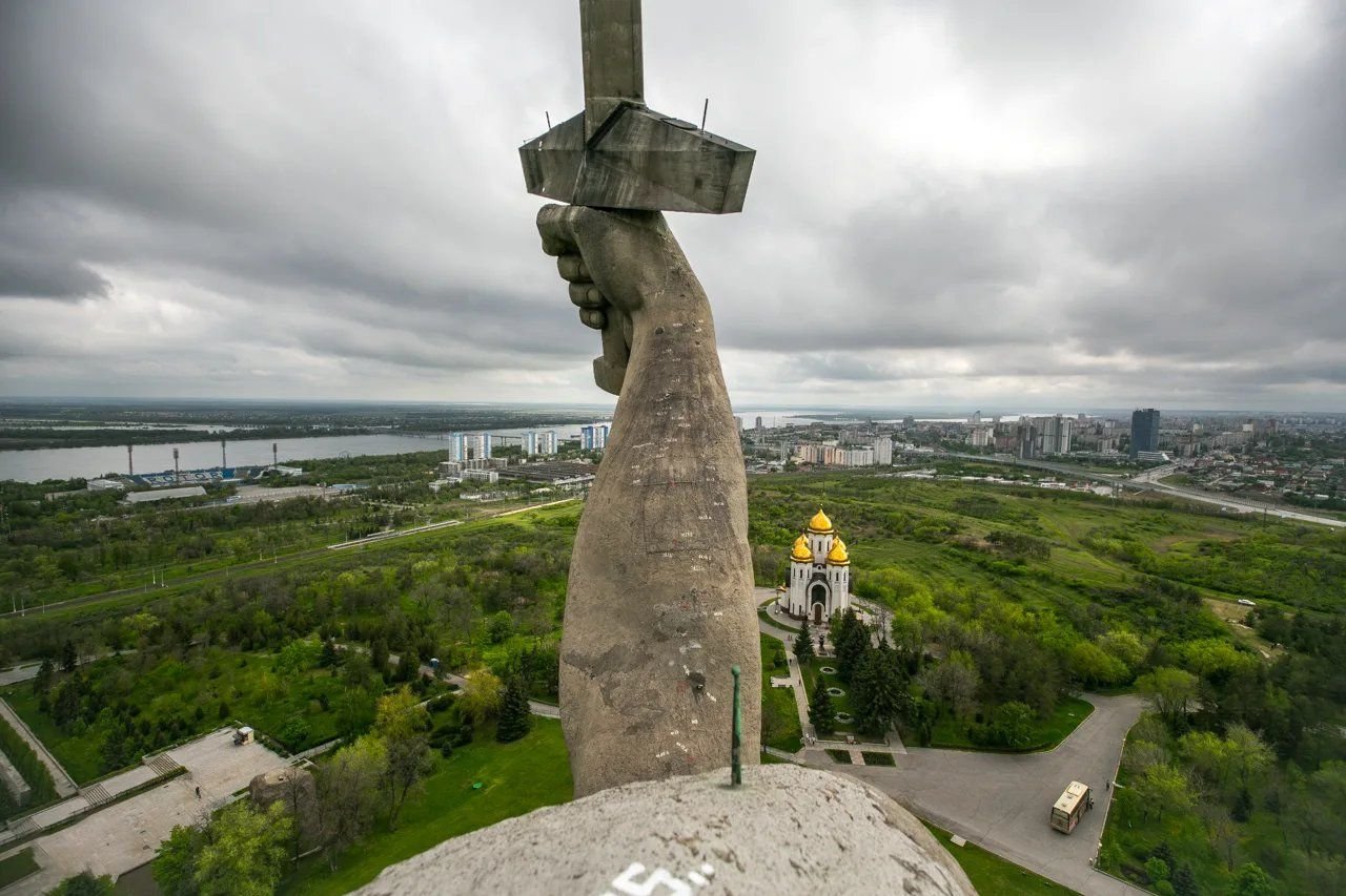 Родина мать волгоград внутри фото