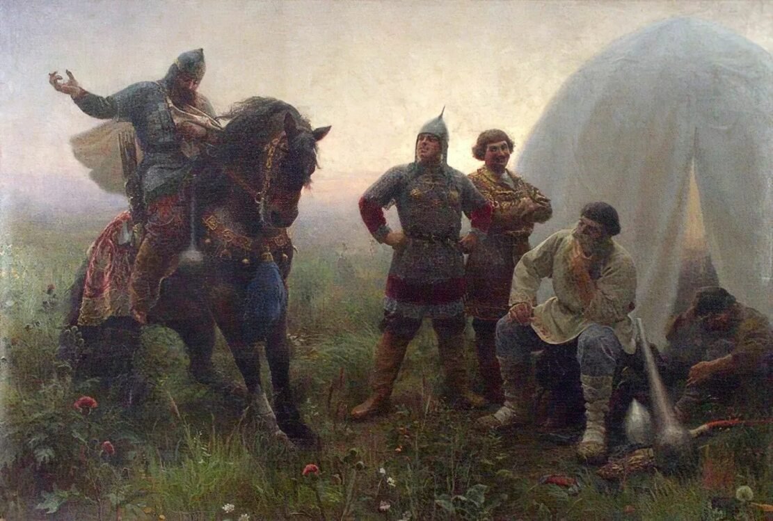Виктор Михайлович Васнецов богатыри в Третьяковской галерее