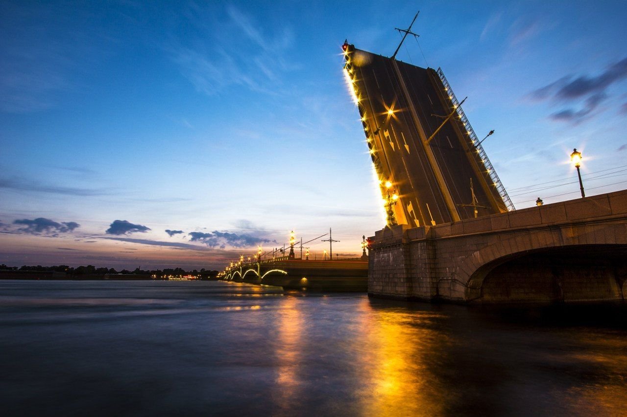 Как выглядят белые ночи в санкт петербурге фото