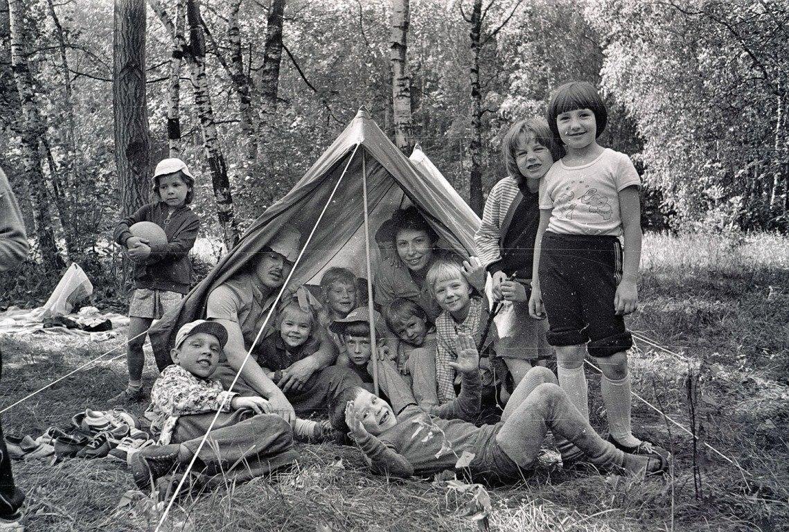 Советский отдых на природе