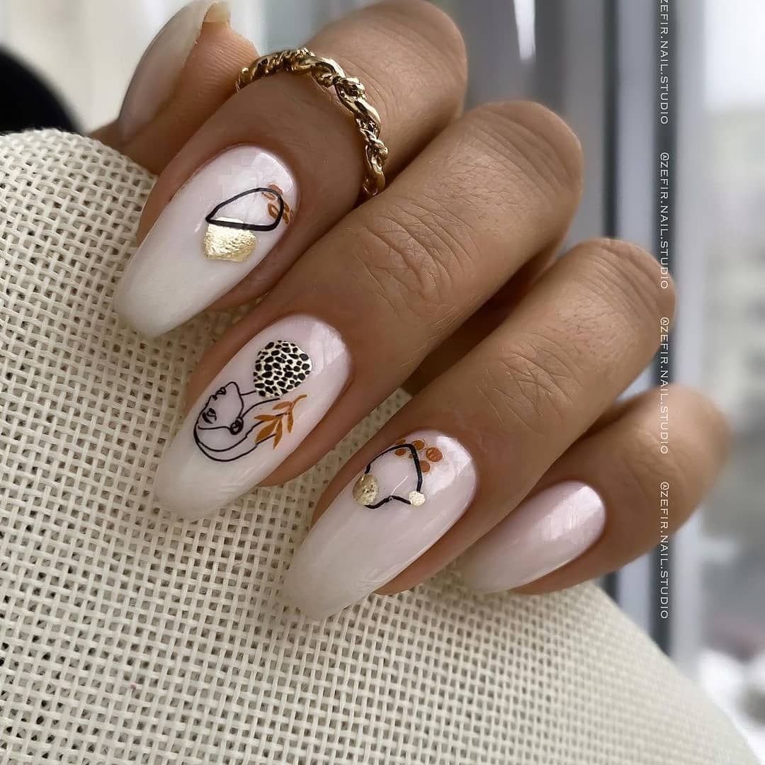 маникюр на апрель 2024