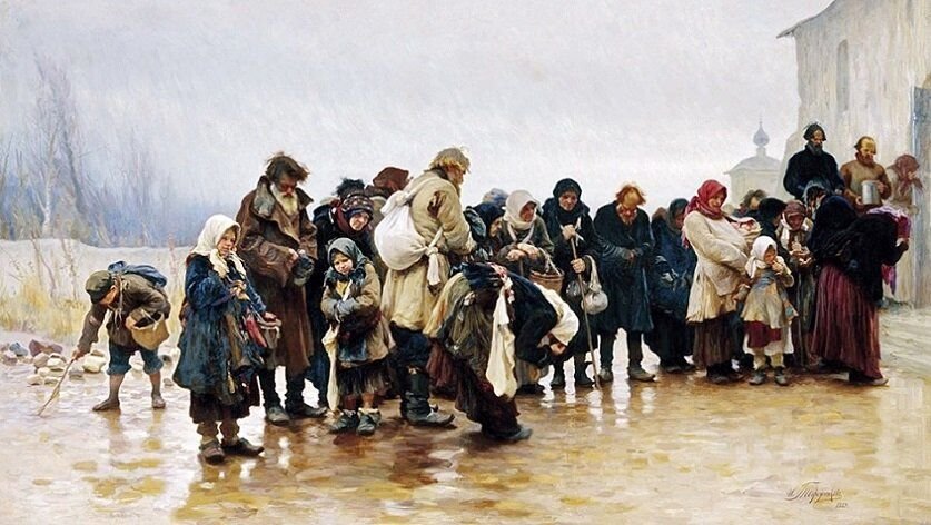 Творожников Иван Иванович (1848-1919). Иван творожников. Нищие около церкви. 1889. Иван творожников нищие возле церкви 1889 год. Творожников Иван Иванович картины.