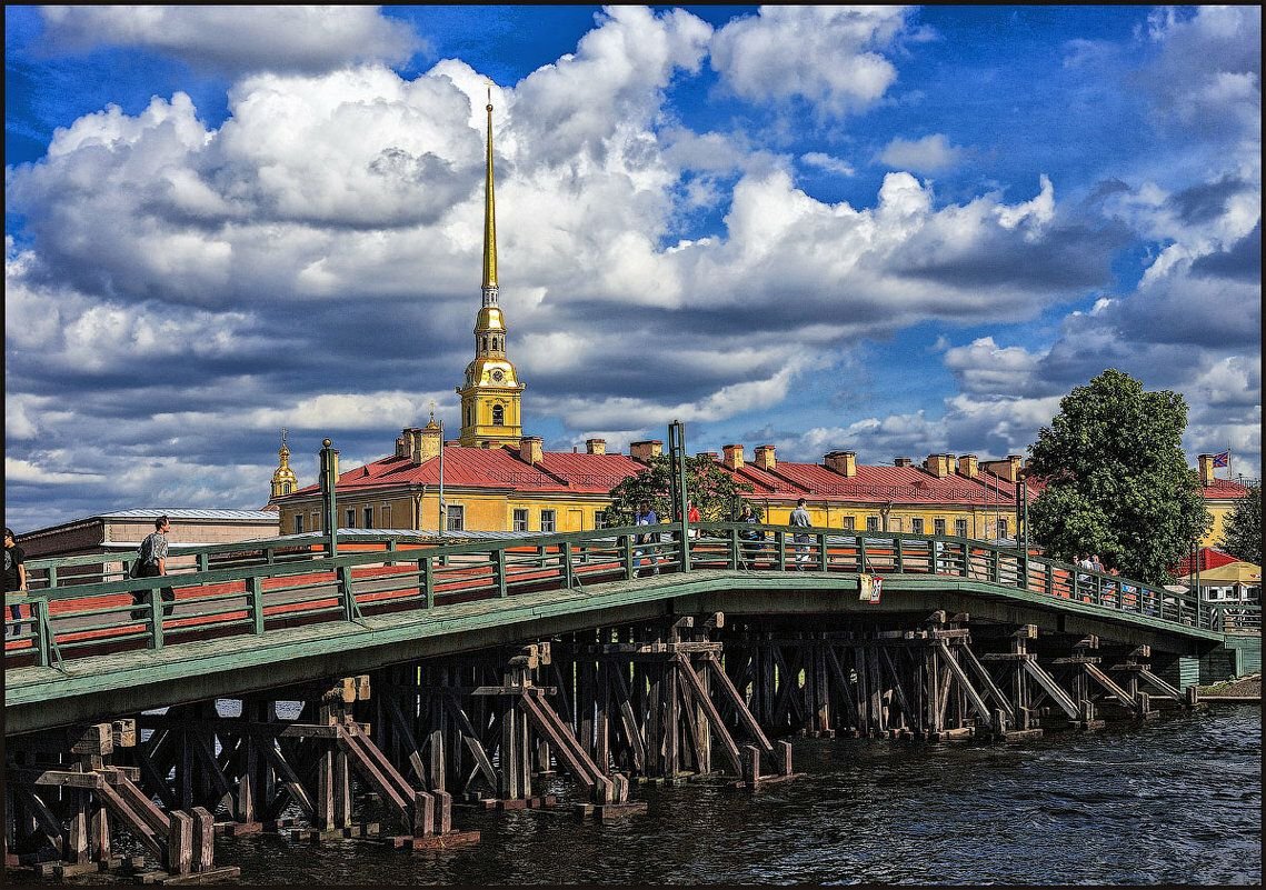 Петропавловская крепость мост