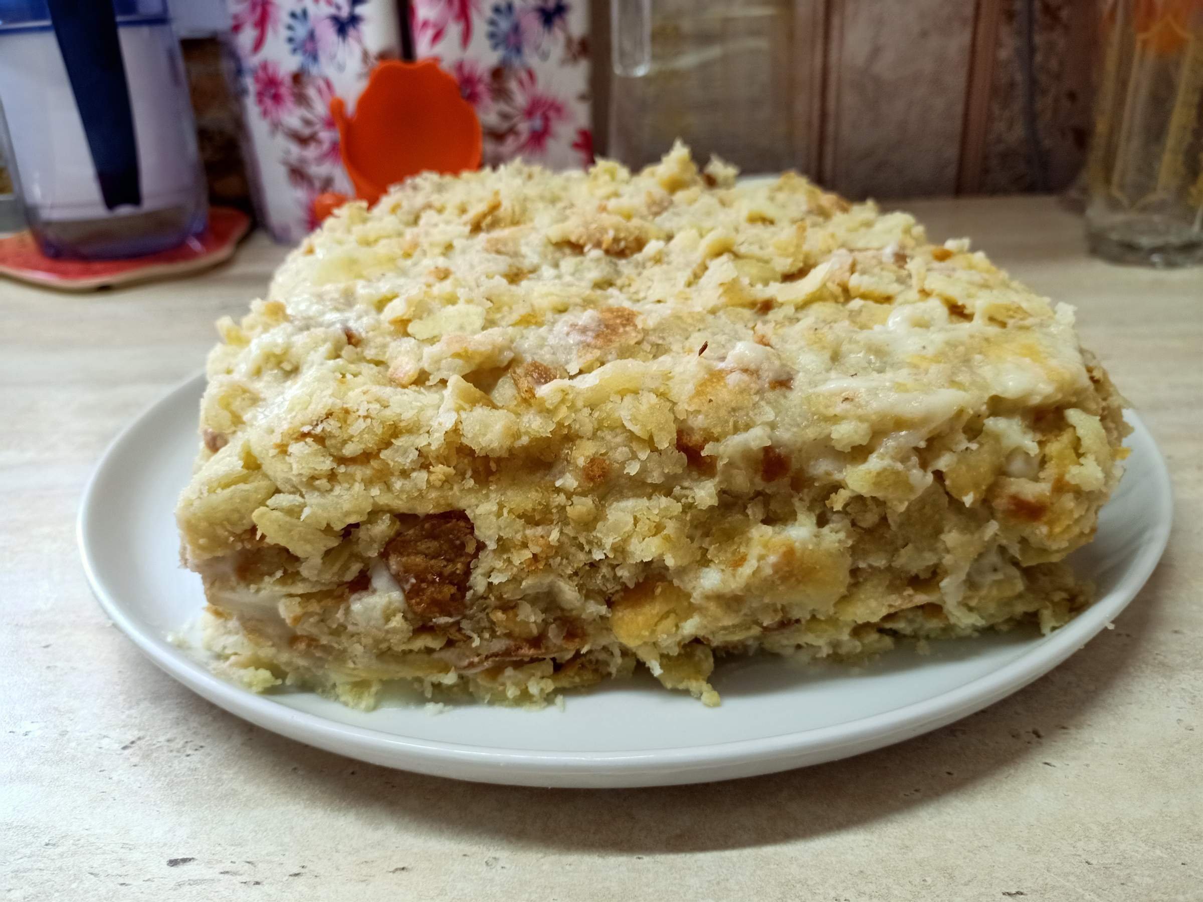 Торт наполеон рецепт бабушки эммы с фото пошагово