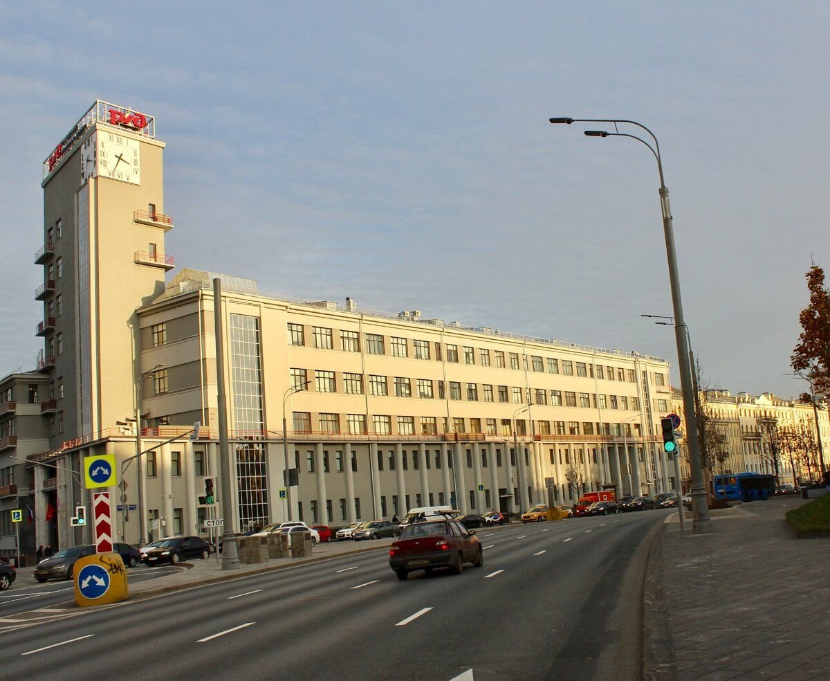 Здание ржд в москве
